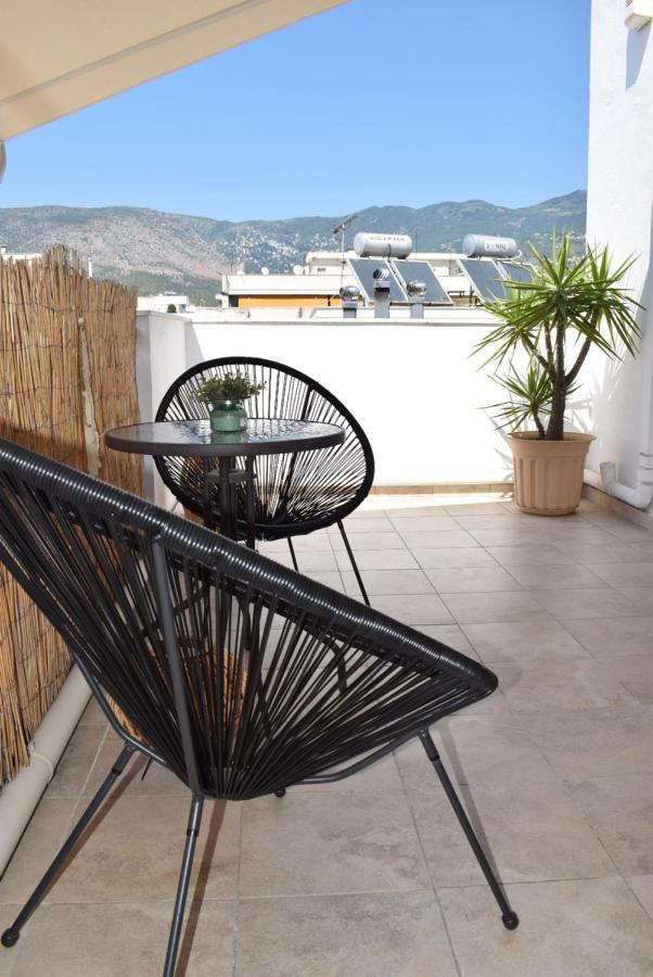 Boho Oasis Central Penthouse Apartment Volos Exterior photo